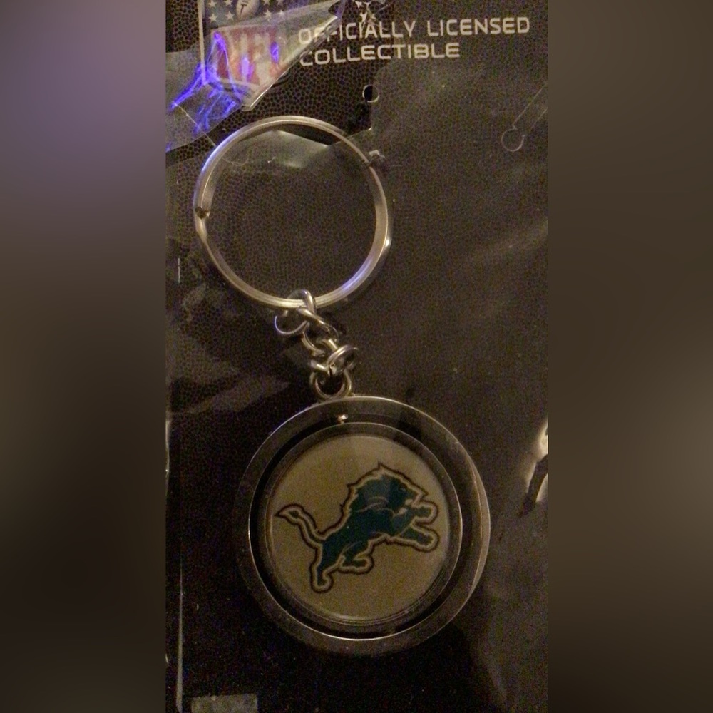 Detroit Lions NFL Keychain